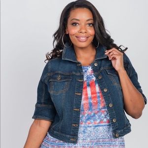 Awesome jean jacket! One World